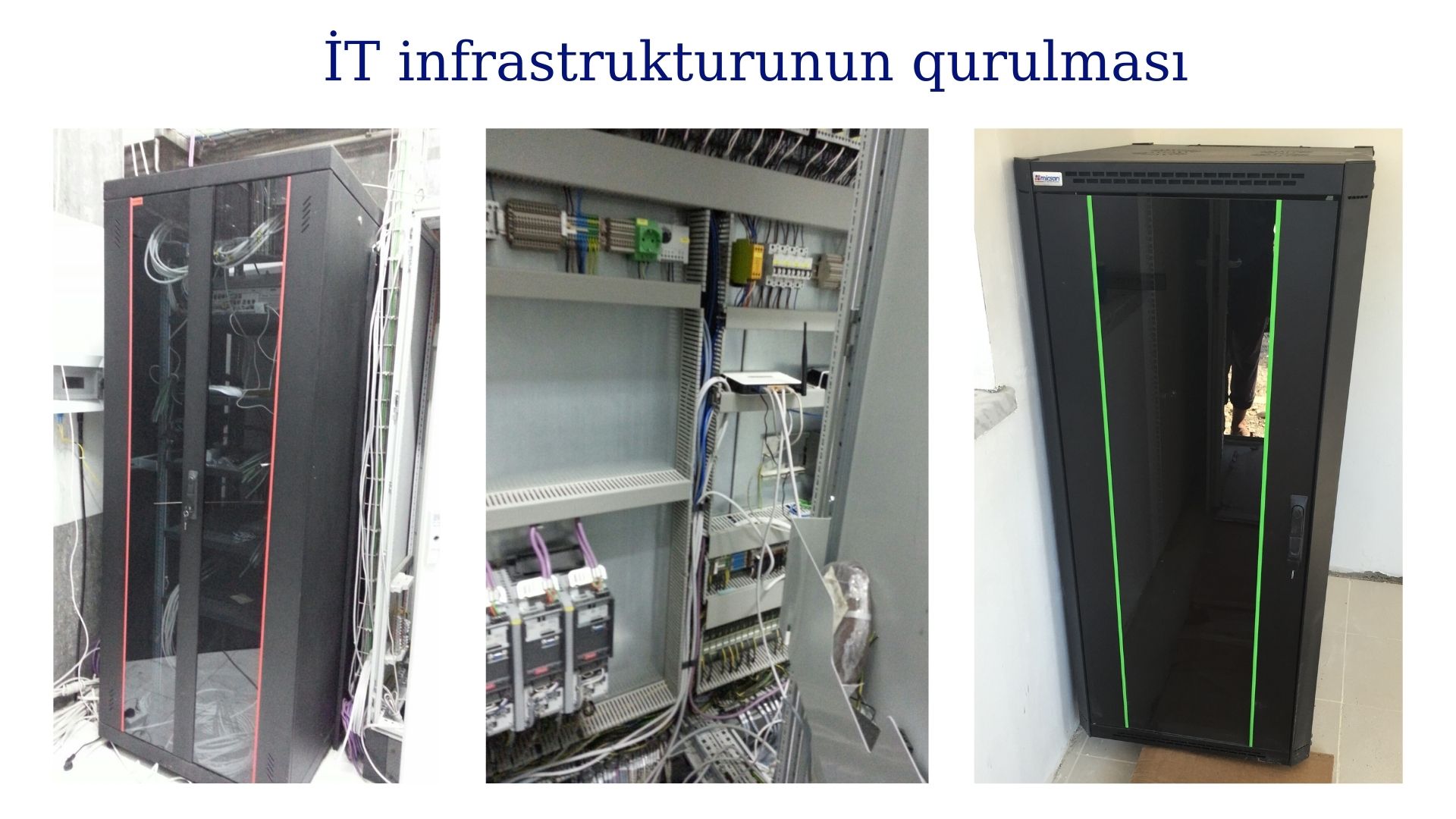 IT infrastrukturun qurulması